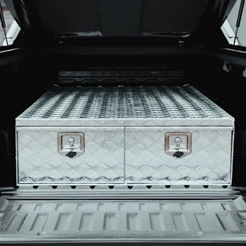 Ladskuffer (Sliding tray) fra Trux med to ladskuffer til VW Amarok D/C Årgang 2023+