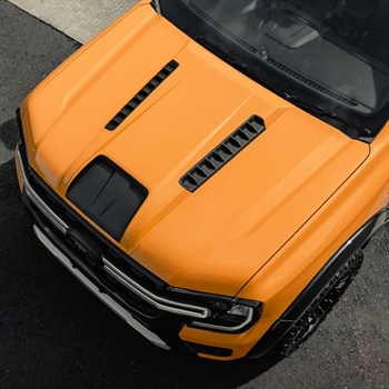 Motorhjelms facelift - Farvekodet smal model fra Predator til Ford Ranger Årgang 2023+