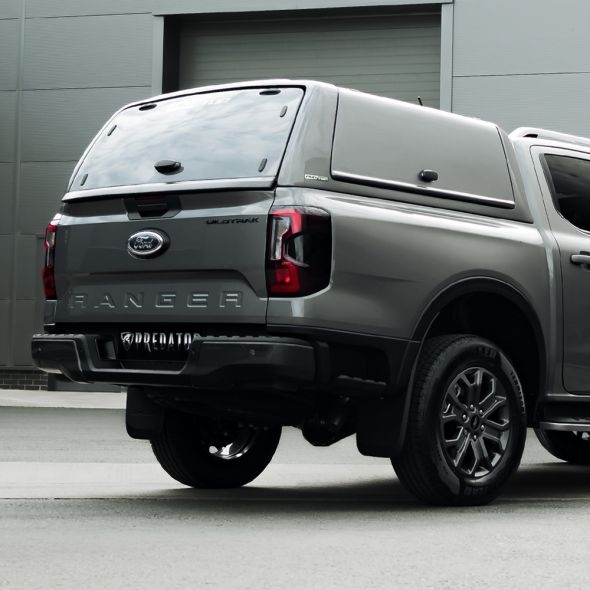 Hardtop fra ProTop Gullwing med pop-up vinduer til Ford Ranger D/C Årgang 2023+