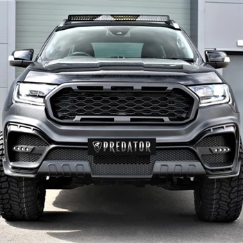 Facelift - Kofanger med kørelys fra Predator til Ford Ranger D/C Årgang 2016-2019