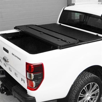 Soft Cover Tri-Fold fra Trux til Ford Ranger Double Cab årg. 2016-2019(Uden ladder rack)