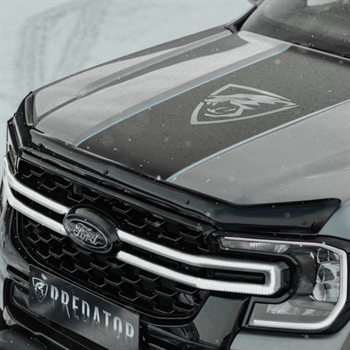 Motorhjelms beskyttelse - Slimline i røgfarvet fra Trux til Ford Ranger D/C og S/C Årgang 2023+