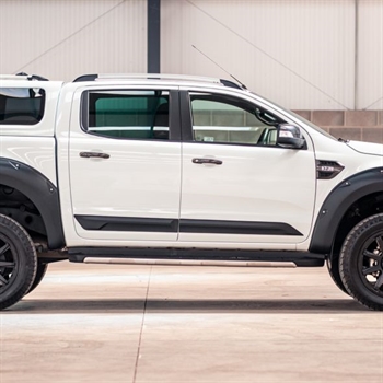 Dørbeskyttelse Body Door Armour fra Trux - Matsort Ford Raptor Årgang 2019-2022