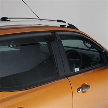 Vindafviser/wind deflector 4 stk. fra Trux til Ford Ranger D/C Årgang 2012-2019