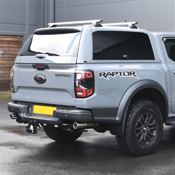 Hardtop Alpha CMX i køretøjet's original farve til Ford Ranger Raptor D/C Årgang 2023+
