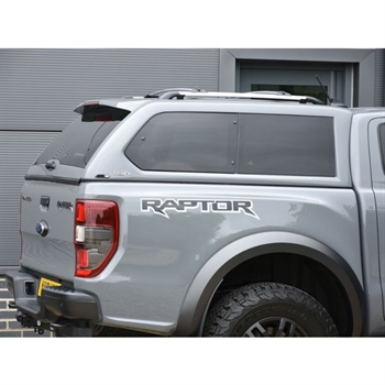 Hardtop Alpha GSE med tagbøjler og centrallås - Primet til Ford Raptor D/C Årgang 2019-2022