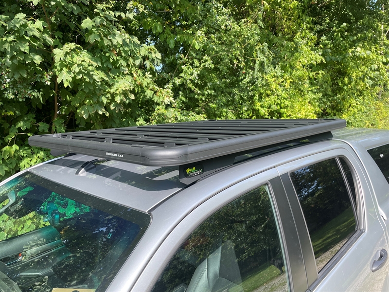 Tagbagagebærer sæt i aluminium til Nissan Navara NP300 Double Cab årg. 2016+ - Atlas system fra Ironman4x4