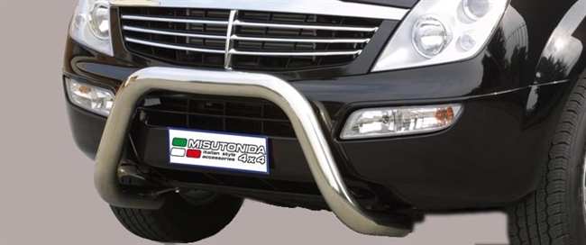 Frontbøjle (Super Bar) i rustfri stål - Blank til Rexton