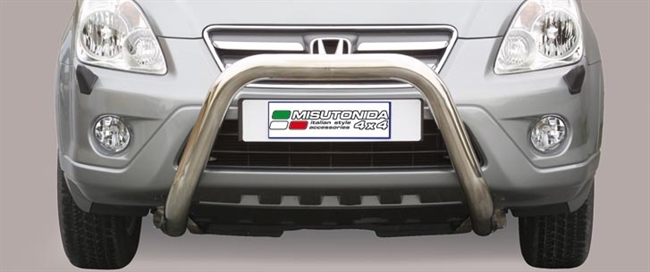 Frontbøjle (Super Bar) i rustfri stål - Blank  til Honda CR-V årg. 05-06