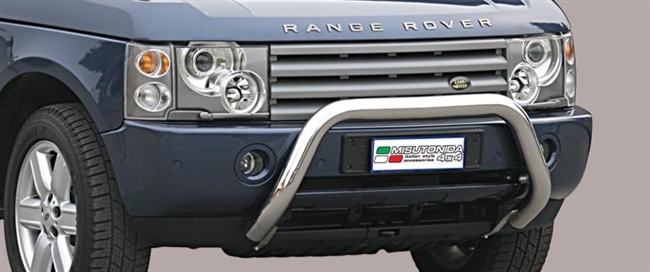 Frontbøjle (Super Bar) i rustfri stål - Blank til Range Rover årg. 05-08