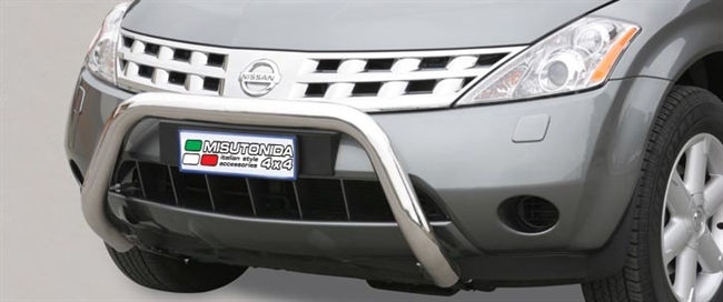 Frontbøjle (Super Bar) i rustfri stål - Blank til Nissan Murano årg. 05-08 