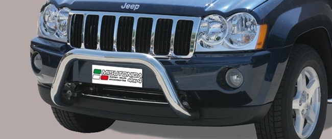 Frontbøjle (Super Bar) i rustfri stål - Blank til Jeep Grand Cherokee årg. 05-10