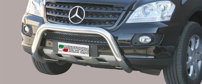 Frontbøjle (Super Bar) i rustfri stål - Blank til ML årg. 06-12