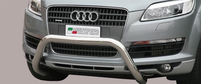 Frontbøjle(Super Bar) i rustfri stål - Blank til Audi Q7 MK1