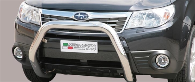 Frontbøjle (Super Bar) i rustfri stål - Blank til Subaru Forester årg. 08-12