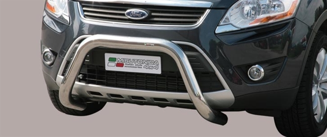 Frontbøjle (Super Bar) i rustfri stål - Blank til Ford Kuga Årgang 2008-2012