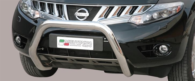 Frontbøjle (Super Bar) i rustfri stål - Blank til Nissan Murano årg. 08+