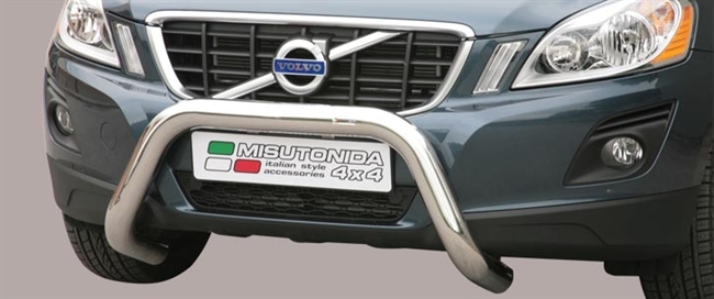 Frontbøjle (Super Bar) i rustfri stål - Blank til Volvo XC60 årg. 09-13