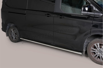 Side bars oval - Blank til Ford Transit Costum lang L2 2024+