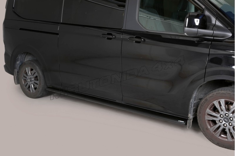 Side bars oval - Sort til Ford Transit Costum lang L2 2024+