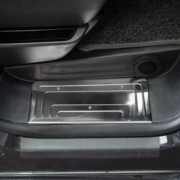 Dørtrinslister i Rustfri Stål til VW Transporter T5 2003-2015