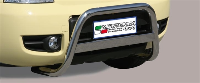 A-bar city (small Bar) i rustfri stål - Blank til Fiat Panda 4x4 årg. 05-13