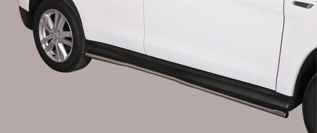 Side bars fra Mach i rustfri stål - Fås i sort og blank til Mitsubishi ASX årg. 10+