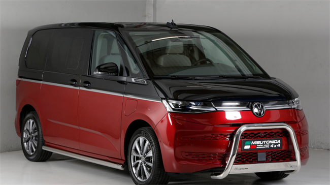 A-bar City EU godkendt - Blank i rustfri stål til VW T7 årg. 22+