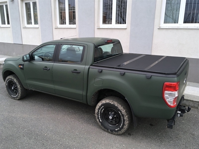 Hard Cover Tri-Fold til Mercedes X-Class D/C Årgang 2017+