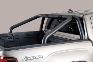 Styrtbøjle/Roll Bar i rustfri stål  - Sort til VW Amarok Årgang 2023+