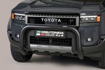 Frontbøjle (Super Bar) EU godkendt - Sort i rustfri stål til Toyota Landcruiser 250 Årgang 2025+