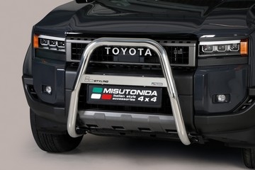 A-bar i rustfri stål - Blank til Toyota Land Cruiser 250 Årgang 2025+