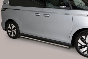 Side bars fra Mach i rustfri stål - Fås i blank og sort til VW ID.Buzz Årgang 2023+