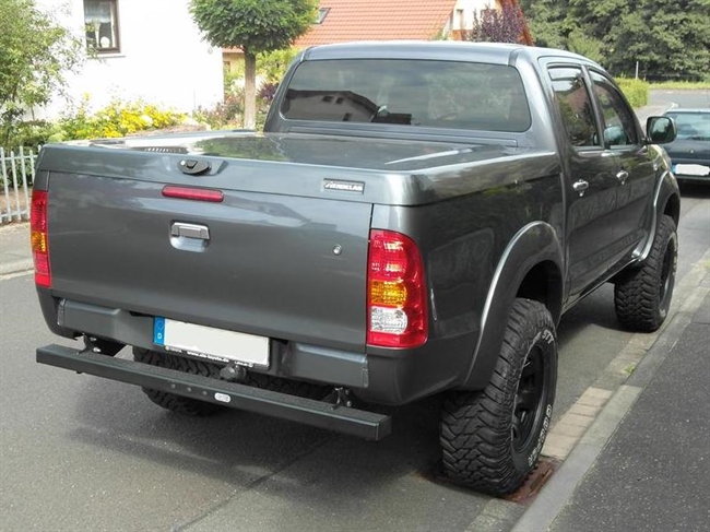 Ladtop Aeroklas Aviator hard cover til Toyota Hilux D/C Årgang 2005-2015