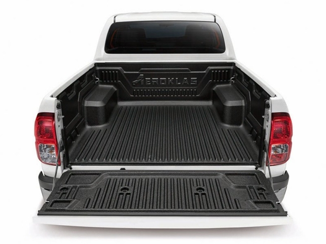 Ladindsats/bedliner - Over rail fra Aeroklas til Toyota Hilux Extra Cab Årgang 2015-