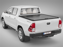 Roll cover Mountain Top - Sort fra RealTruck til Toyota Hilux D/C Årgang 2005-2016