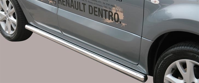 Side bars fra Mach i rustfri stål - Fås i sort og blank til Renault Koleos årg. 08+