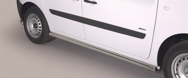 Side bars i rustfri stål - Blank til Mercedes Citan årg. 12-21