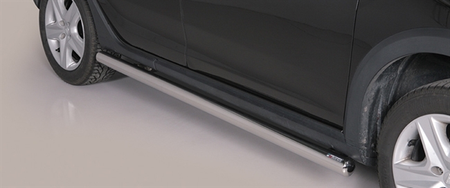  Side bars fra Mach i rustfri stål - Fås i sort og blank til Honda HR-V 3 dørs årg. 99-07