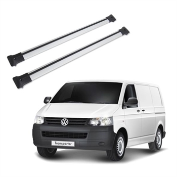 Cross Bars i aluminium fra Trux til VW Transporter T5 T5.1 T6 T6.1
