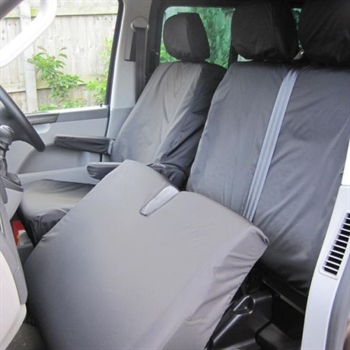 Forsædecover - Vandtæt fra Trux til VW Transporter T5 T6 Årgang 2003+