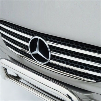 Frontgitter facelift i Rustfrit stål - 7 dele til Mercedes Vito W639 Årgang 2003-2010