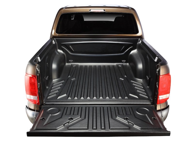 Ladindsats/bedliner - Over rail fra Aeroklas til Volkswagen Amarok Double Cab Årgang 2010-2016