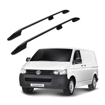 Tagrælinger - Roof Rails fra Trux til  VW Transporter T5 T5.1 T6 T6.1 SWB Årgang 2003+
