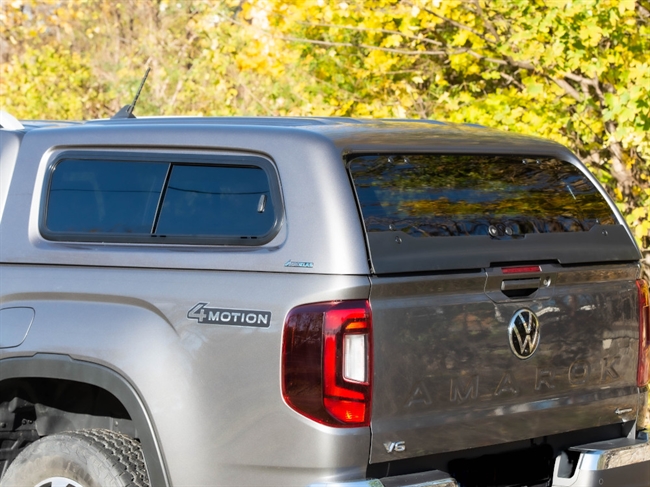 Hardtop med skydevinduer Aeroklas til VW Amarok D/C Årgang 2023+