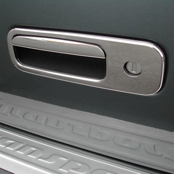 Dørhåndtag covers til bagdøre i rustfri stål fra Trux til VW Multivan T5 Årgang 2010-2015