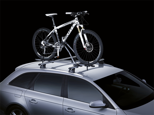 Thule FreeRide tag-cykelholder i aluminium