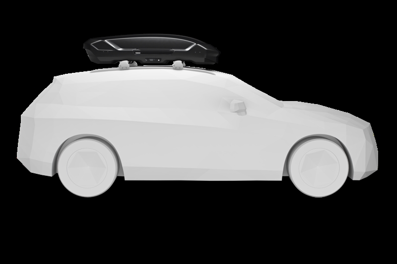 Thule Motion 3 Sport tagboks i Shiny Black