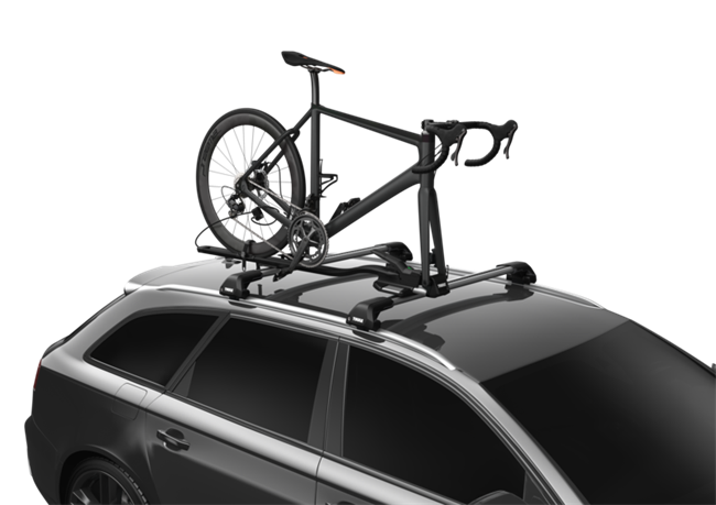 Thule TopRide cykelholder til tag med forgaffelmontering sort