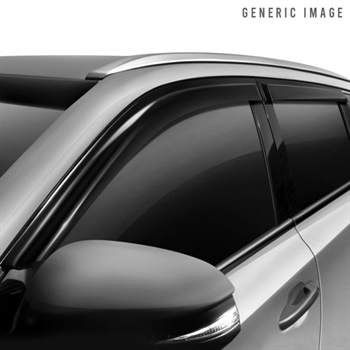 Vindafviser/Wind deflectors  Land Rover Discovery 3+4 Årgang 2004-2016